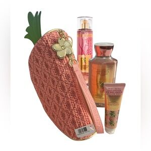 Tropical BBW Gift Set - Costa Rica Pink Pineapple Sunrise 🍍🌸